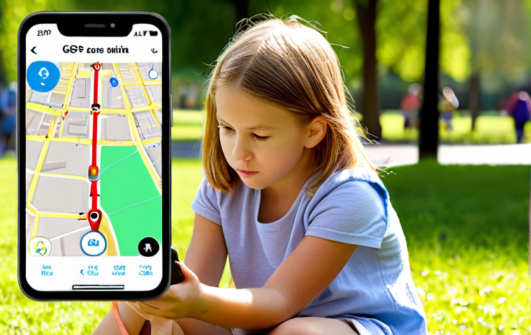 **Image Prompt for GPS Tracker**: "A concerned parent monitoring their child's location on a smartphone app, showcasing a GPS tracker interface with a map and real-time location pin. The background should depict a park where children are playing, emphasizing safety and peace of mind."
